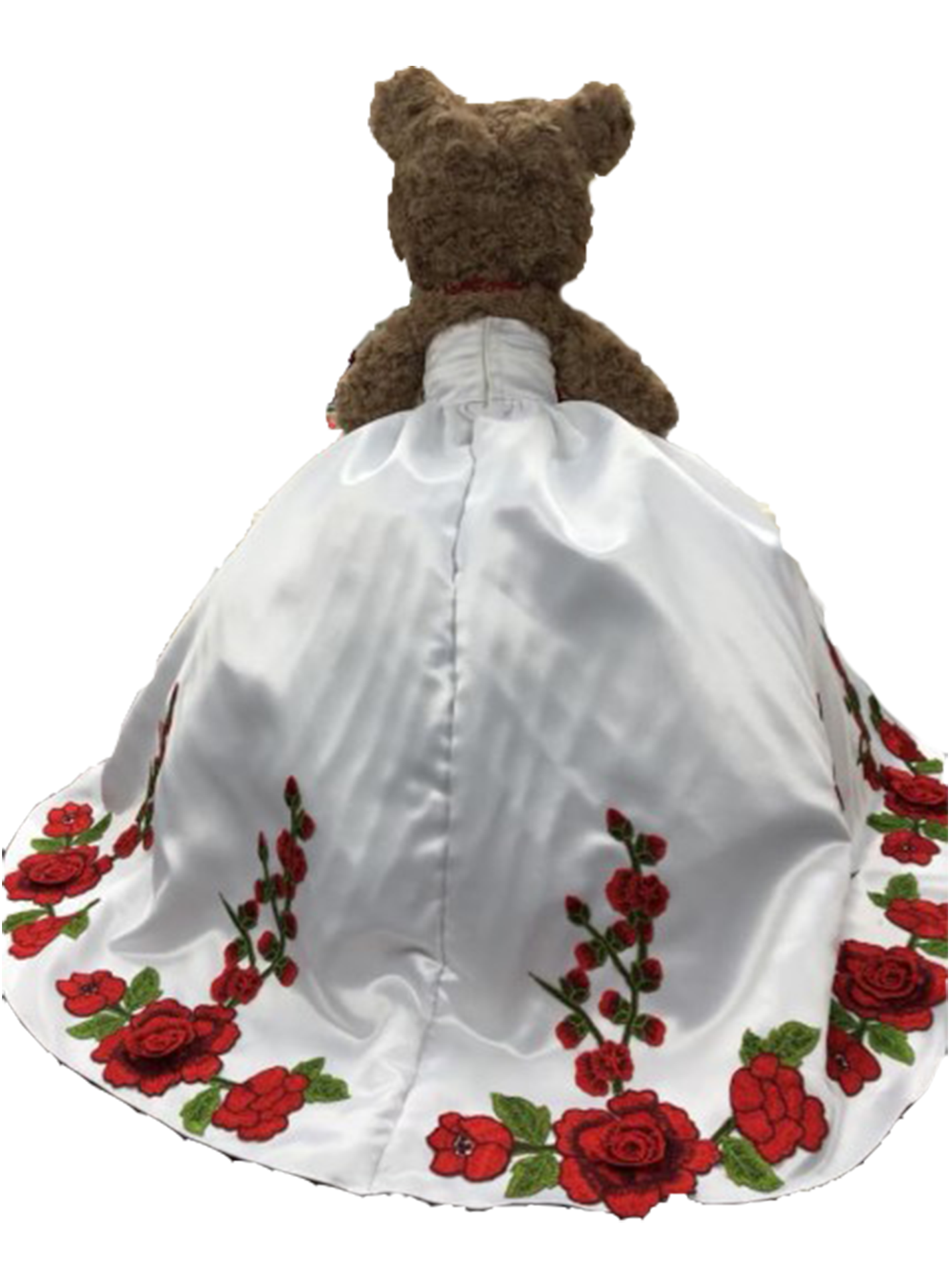 Personalized Quinceanera Teddy Bear Dress, Includes Custom made Dress and Bear