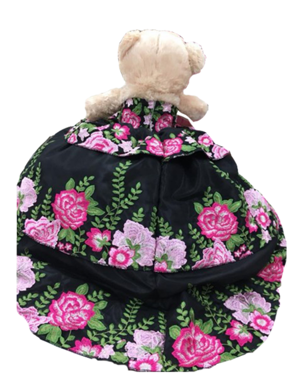 Mis XV Accessories - Personalized Quinceañera Pillow 6 Pcs. Set includes Teddy Bear and Tiara