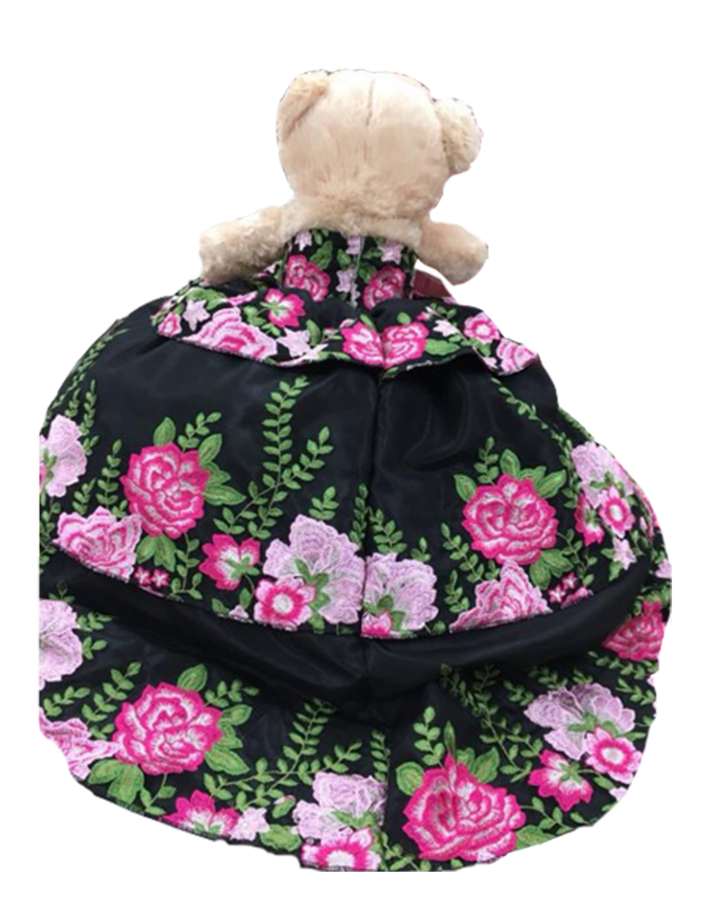 Mis XV Accessories - Personalized Quinceañera Pillow 6 Pcs. Set includes Teddy Bear and Tiara