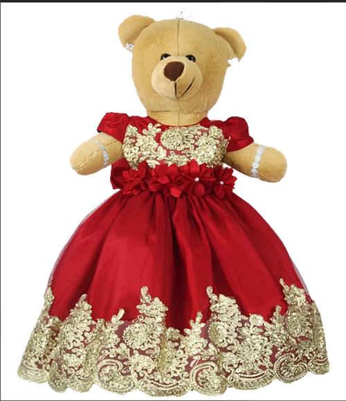 Mis XV Accessories - Personalized Quinceañera Pillow 6 Pcs. Set includes Teddy Bear and Tiara