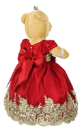 Personalized Quinceanera Teddy Bear Dress, Includes Custom made Dress and Bear